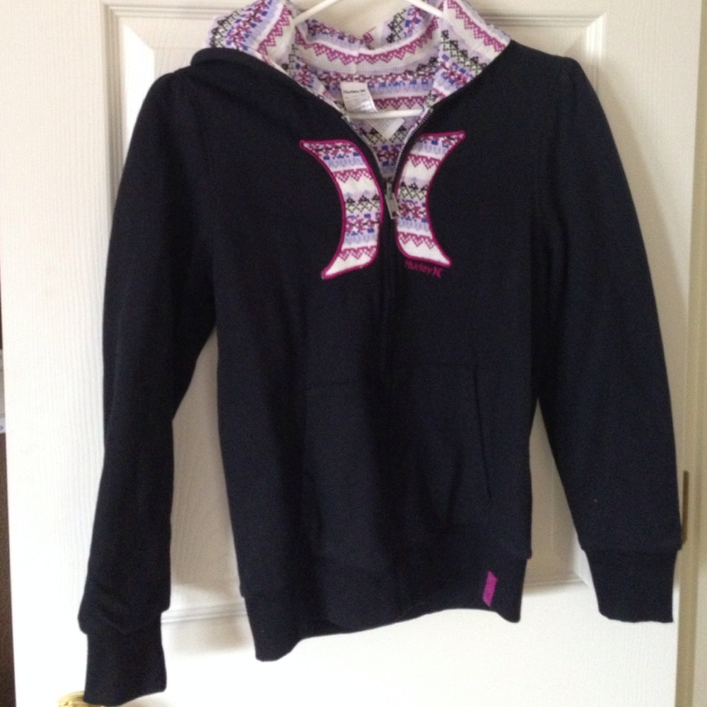 Youth XL/Ladies XS/S Hurley‎ reversible sweatshirt